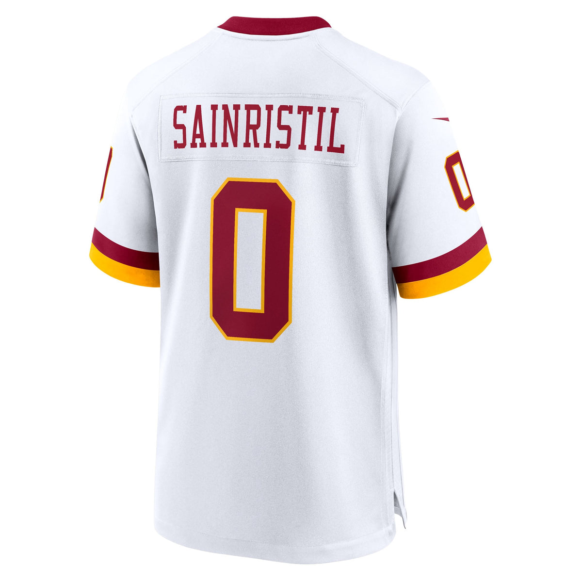 Men's Washington Commanders Mike Sainristil Black Hail Raiser Alternate Jersey