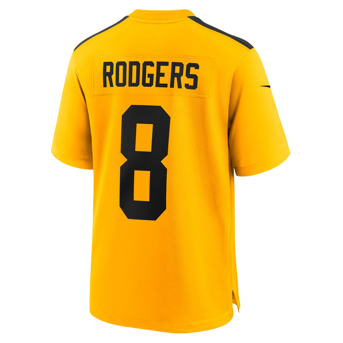 Men's Pittsburgh Steelers Aaron Rodgers Gold Alternate 1933 Throwback Jersey