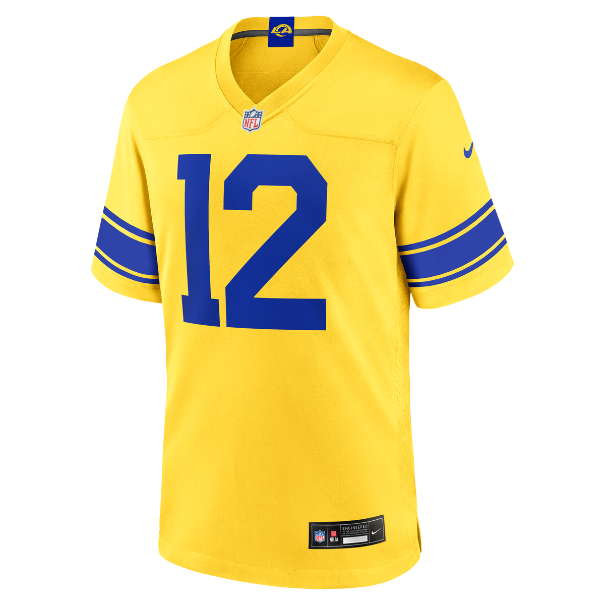 Men's Los Angeles Rams Puka Nacua White White Game Player Jersey