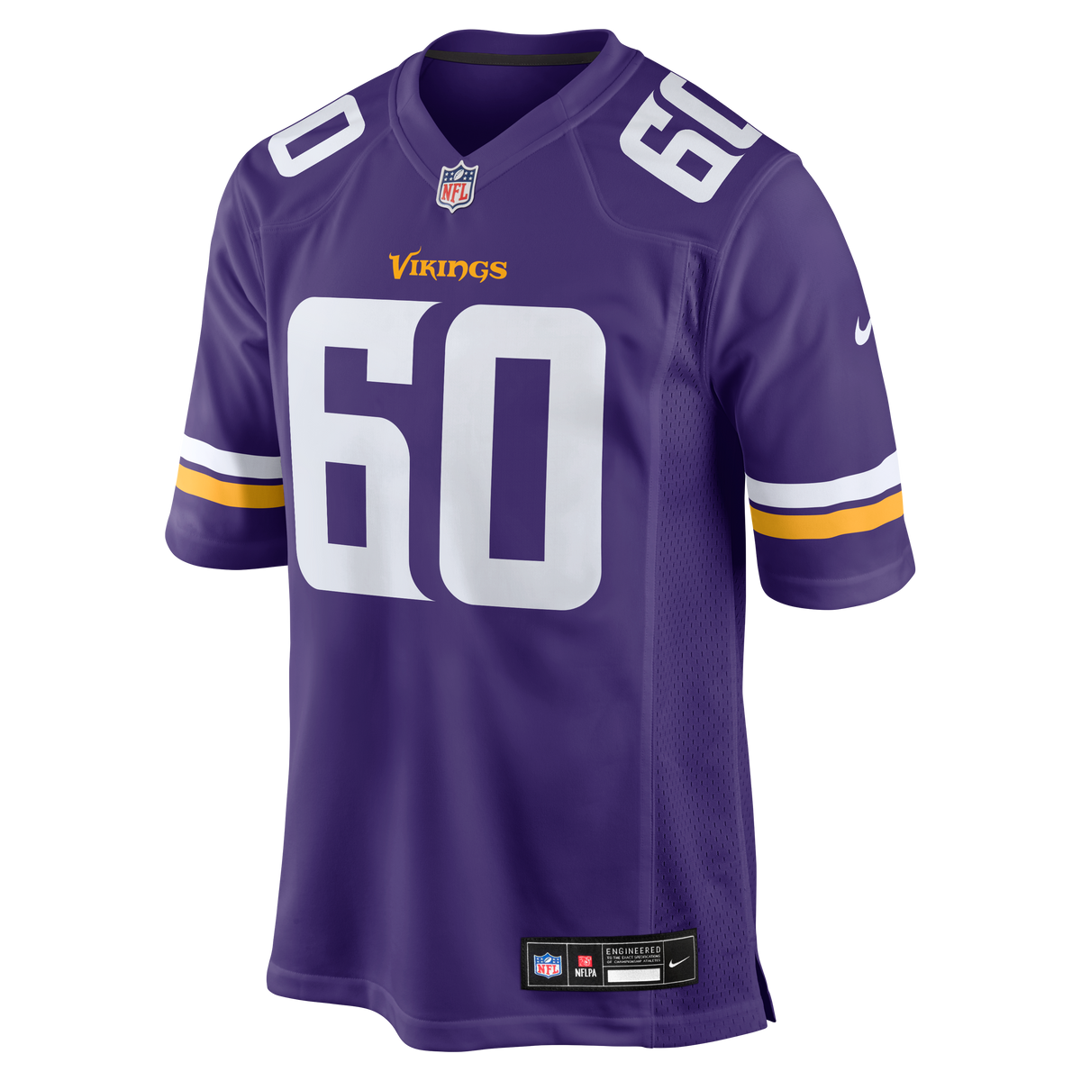 Men's Minnesota Vikings Joe Huber Purple Team Jersey