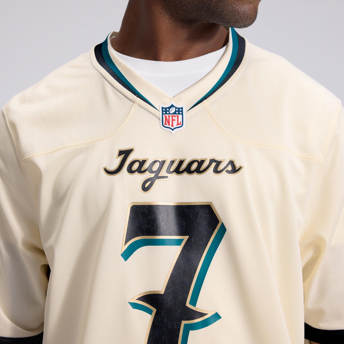 Men's Jacksonville Jaguars Brian Thomas Jr Natural 2026 Rivalries Collection Jersey