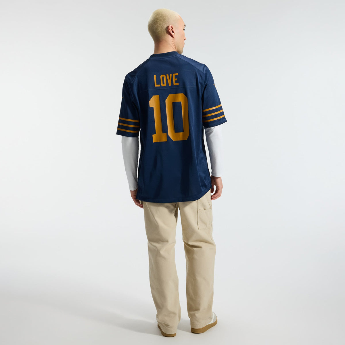 Men's Green Bay Packers Love White Jersey
