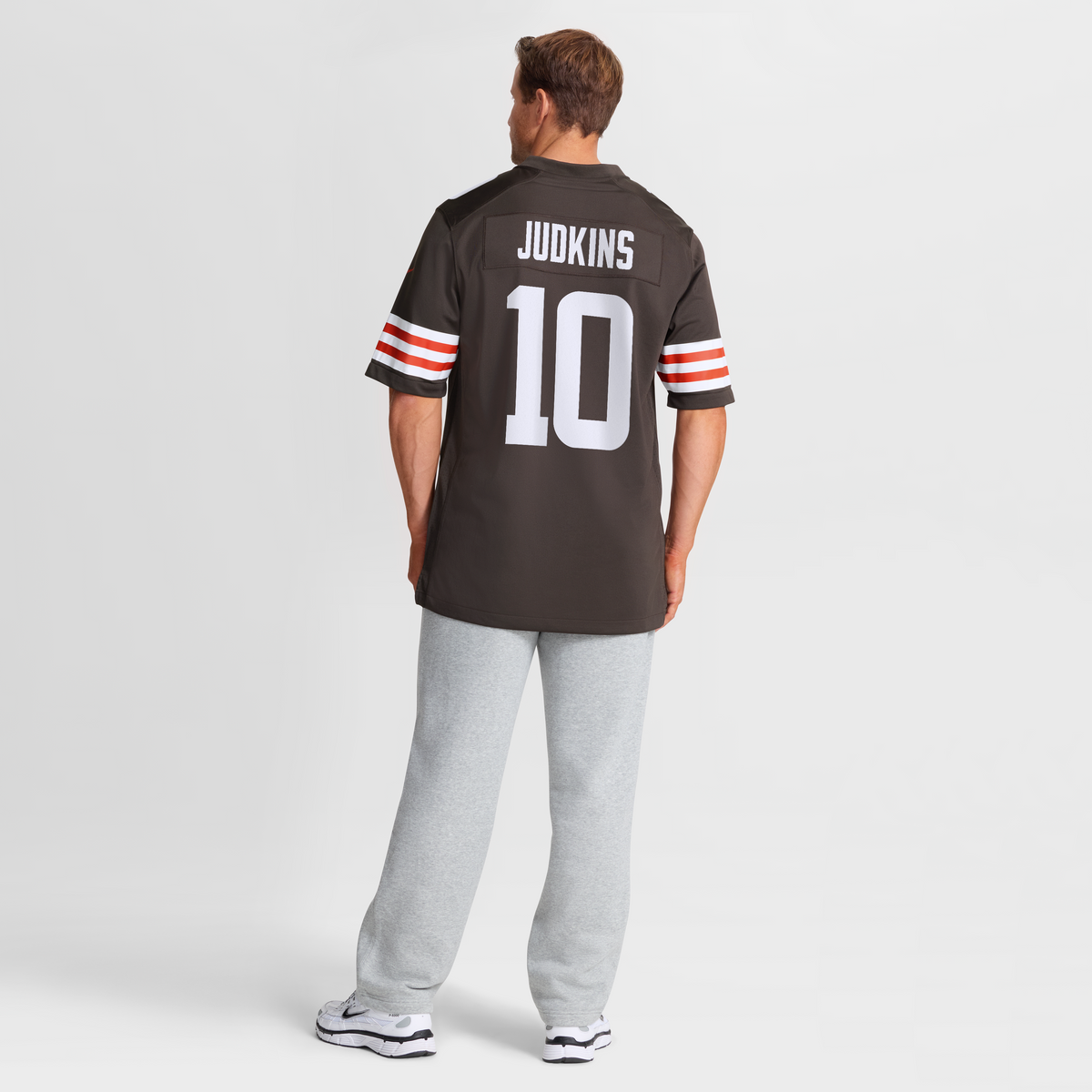 Men's Cleveland Browns Quinshon Judkins Brown 2025 Jersey