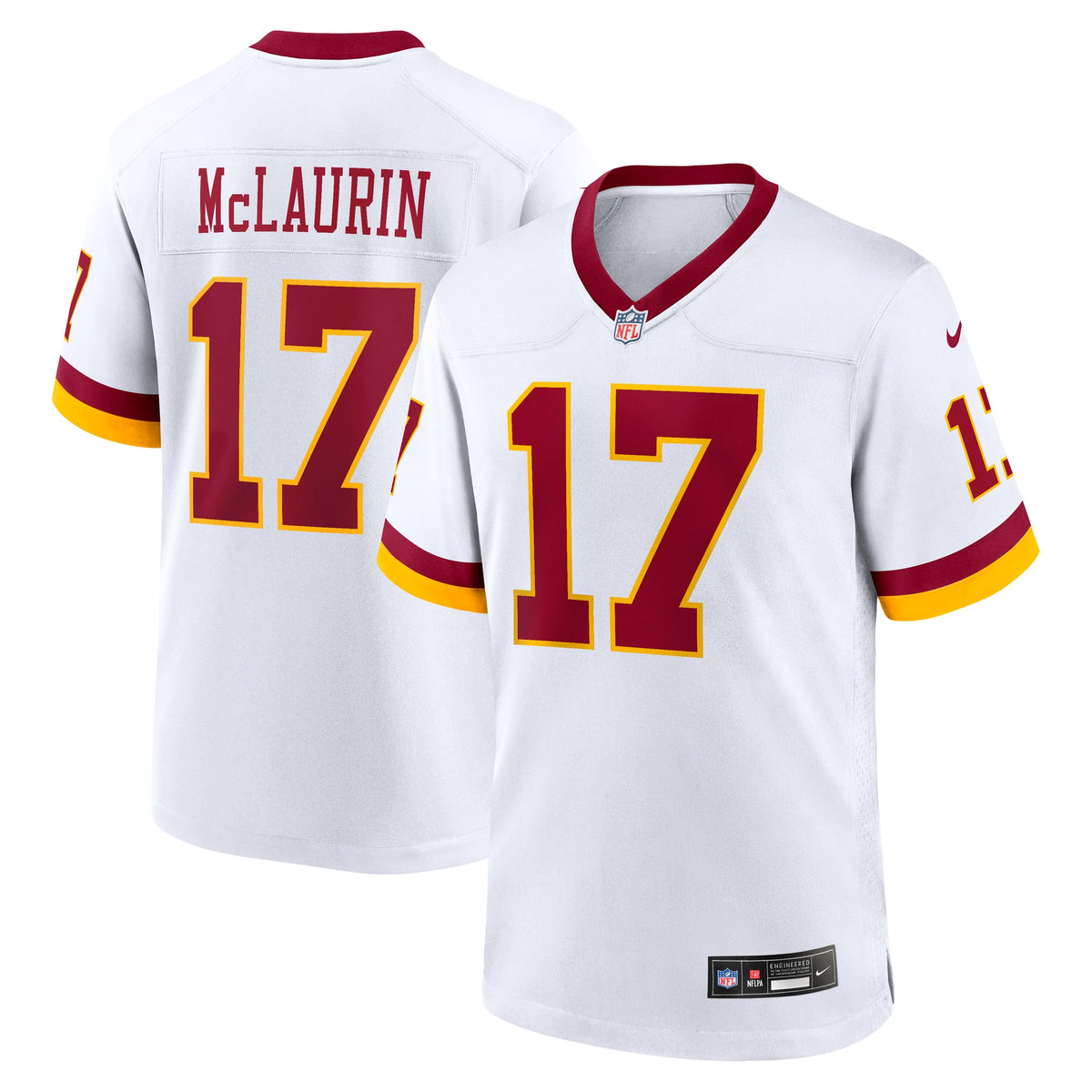 Hail Raiser Men's Washington Commanders Terry McLaurin Black Alternate Jersey