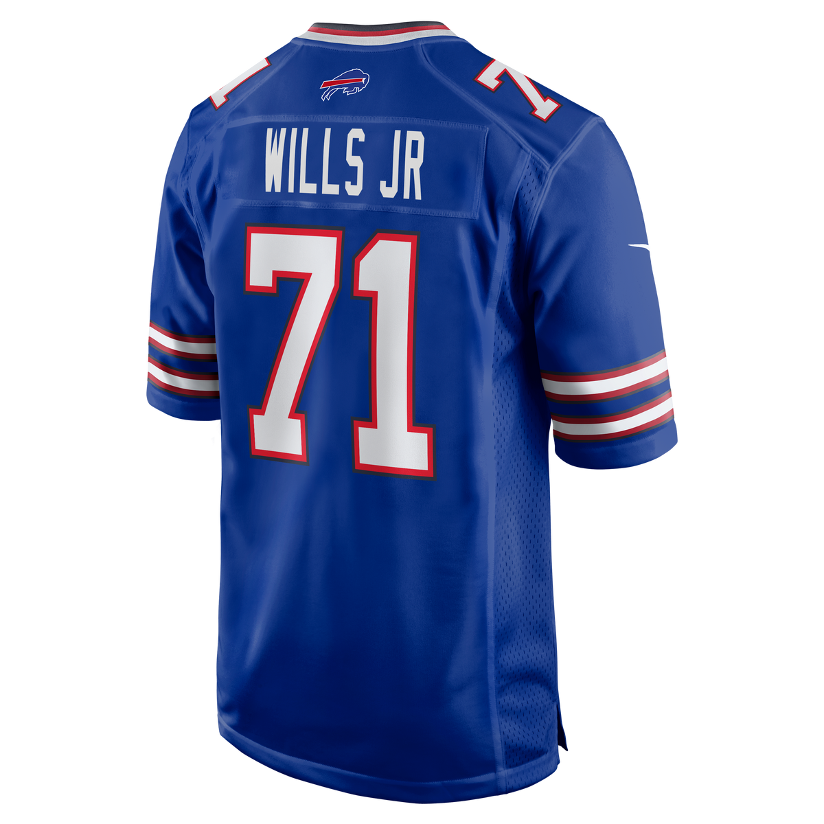 Men's Buffalo Bills Jedrick Wills Jr Royal Team Jersey