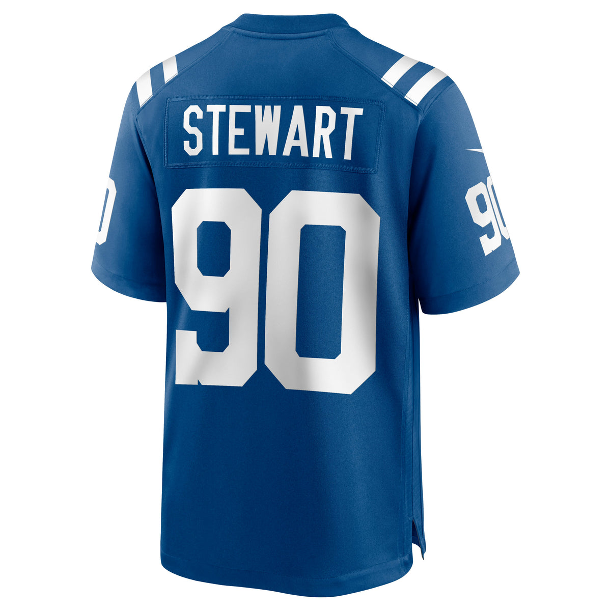 Men's Indianapolis Colts Grover Stewart Blue Alternate Jersey
