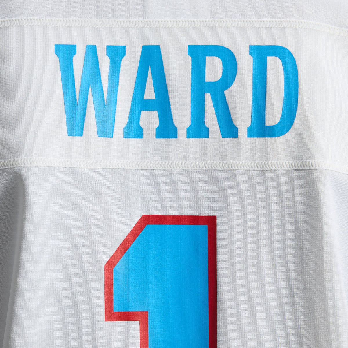 Men's Tennessee Titans Cameron Ward Light Blue Jersey