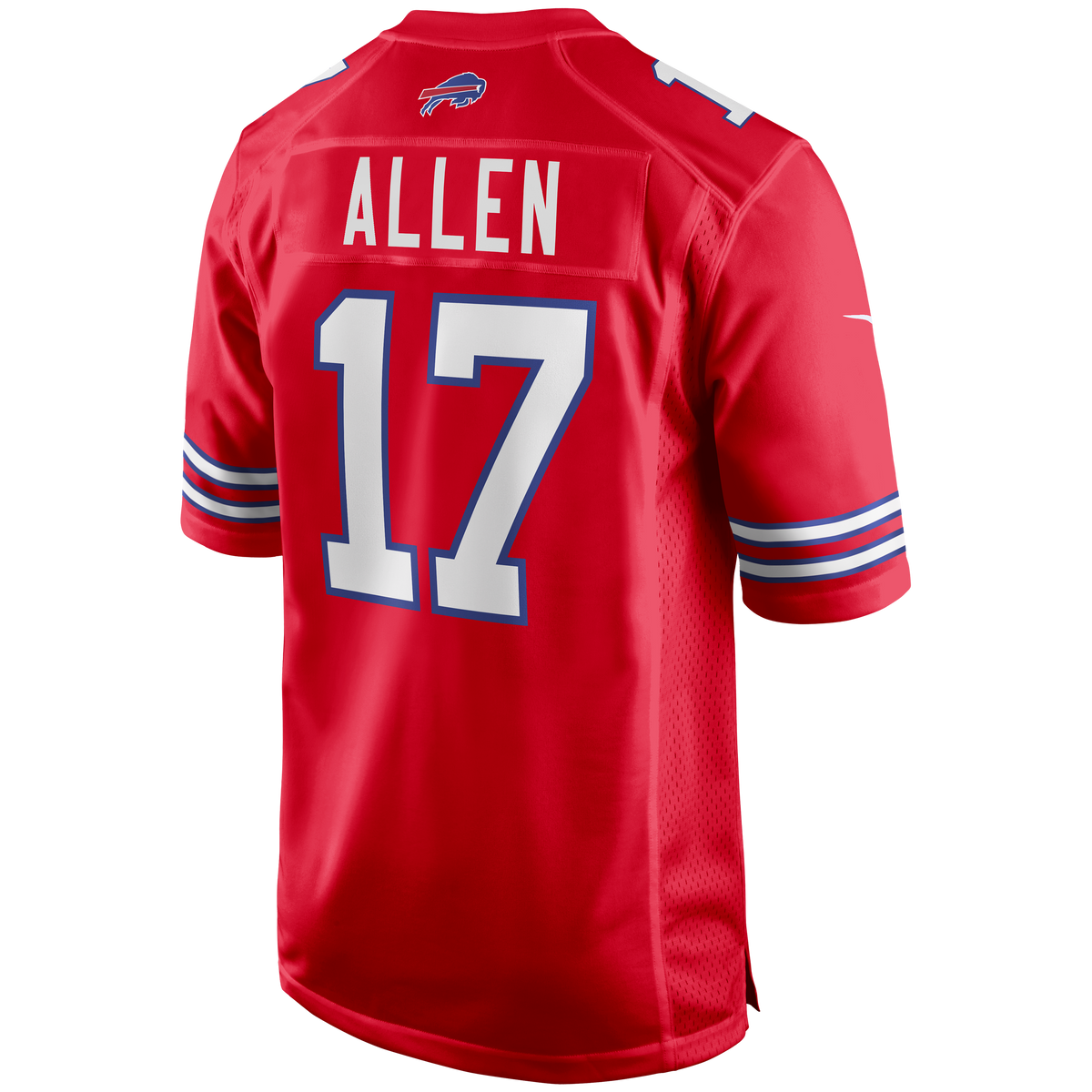 Men's Buffalo Bills Josh Allen White Game Player Jersey