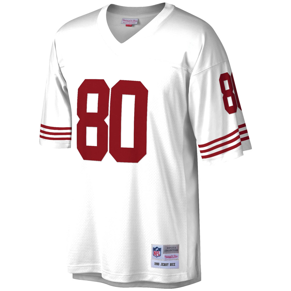 Men's San Francisco 49ers Jerry Rice White Legacy Replica Jersey