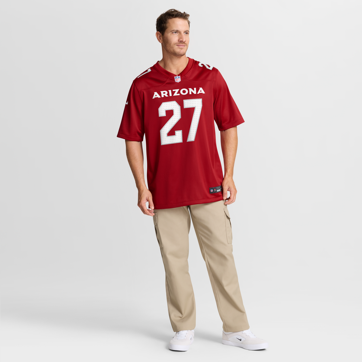 Men's Arizona Cardinals Divaad Wilson Cardinal Team Jersey