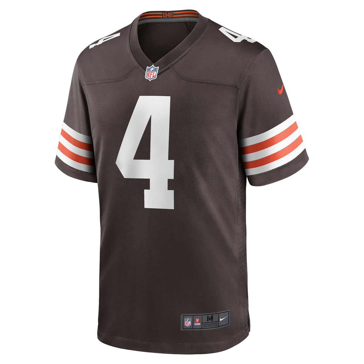 Men's Cleveland Browns Deshaun Watson White Jersey