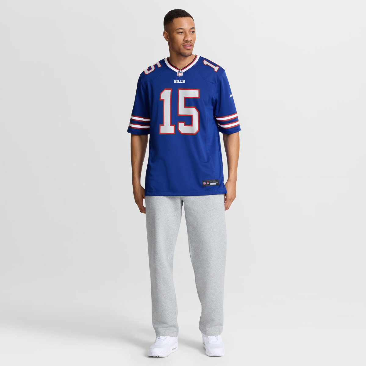 Men's Buffalo Bills Gregory Rousseau Royal Team Jersey
