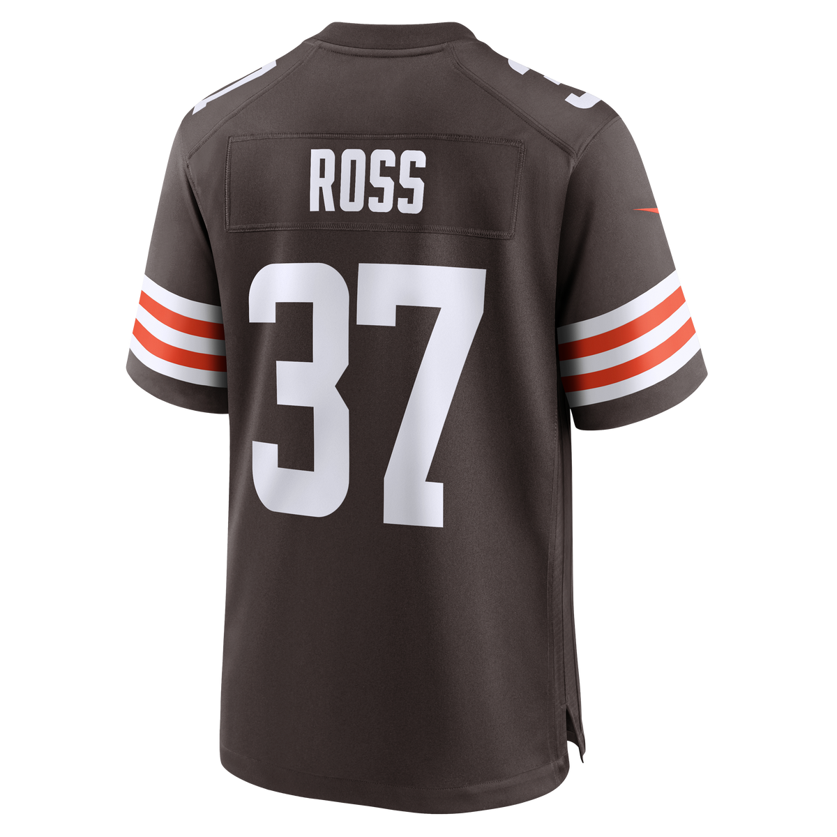 Men's Cleveland Browns D'Angelo Ross Brown Team Jersey