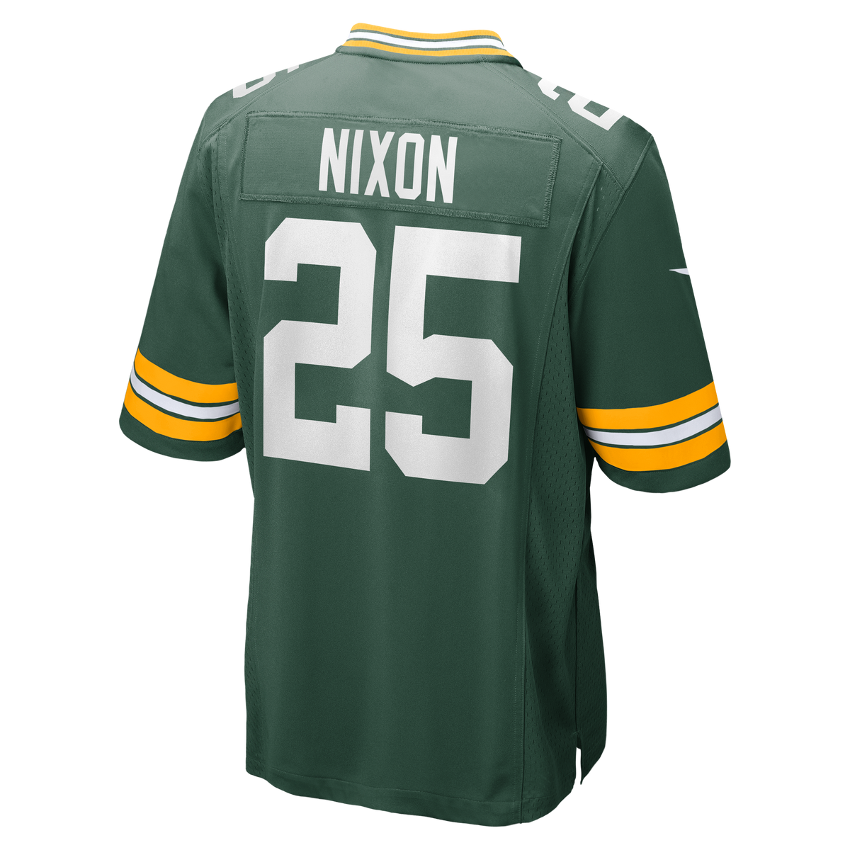 Men's Green Bay Packers Keisean Nixon Green Game Player Jersey