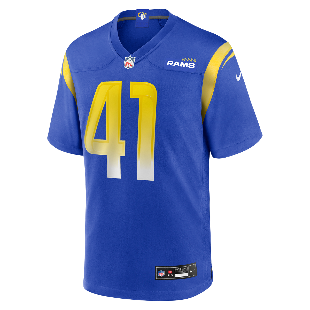 Men's Los Angeles Rams Cameron McCutcheon Royal Jersey