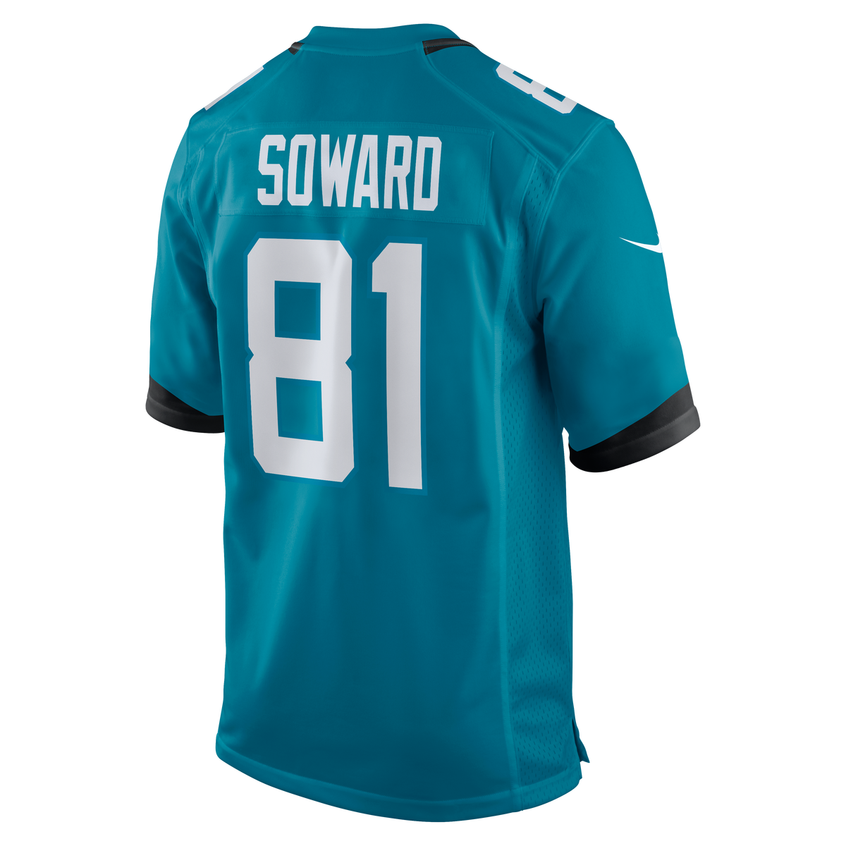 Men's Jacksonville Jaguars R Jay Soward Teal Retired Player Team Jersey
