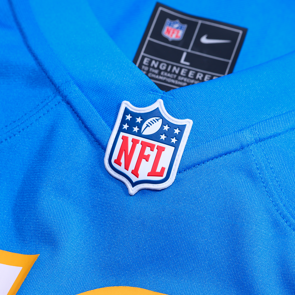 Men's Los Angeles Chargers Donte Jackson Powder Blue Team Jersey