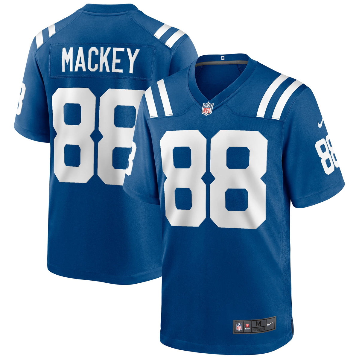 Men's Indianapolis Colts John Mackey Blue Retired Player Alternate Jersey