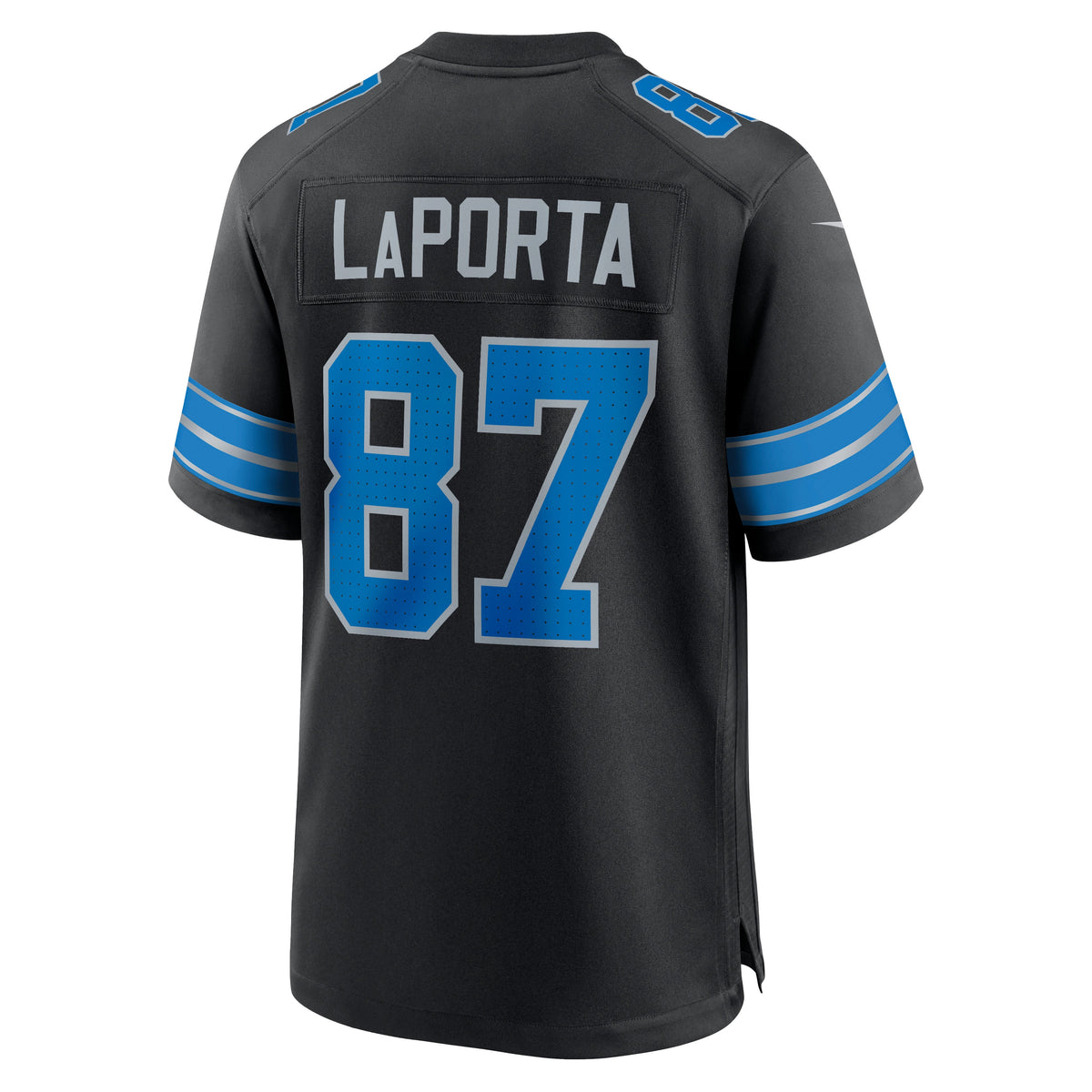 Men's Detroit Lions Sam LaPorta Black 2nd Alternate Jersey