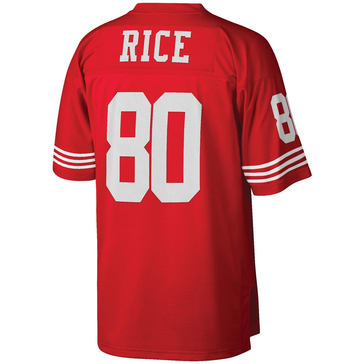 Men's San Francisco 49ers Jerry Rice Scarlet Big & Tall 1990 Retired Player Replica Jersey