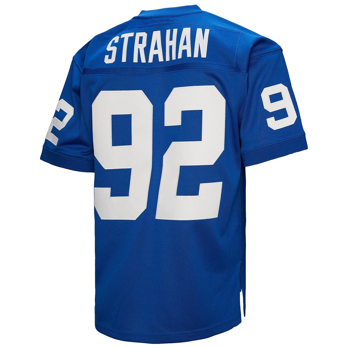 Men's New York Giants 1994 Michael Strahan Royal Throwback Retired Player Jersey
