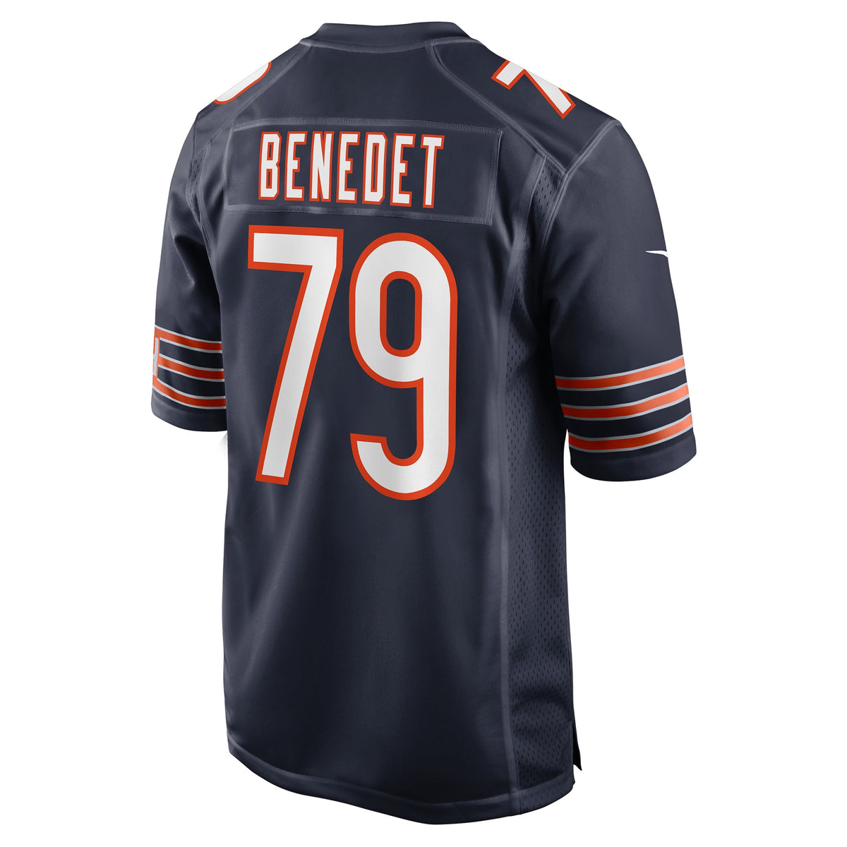 Men's Chicago Bears Theo Benedet Navy Team Jersey