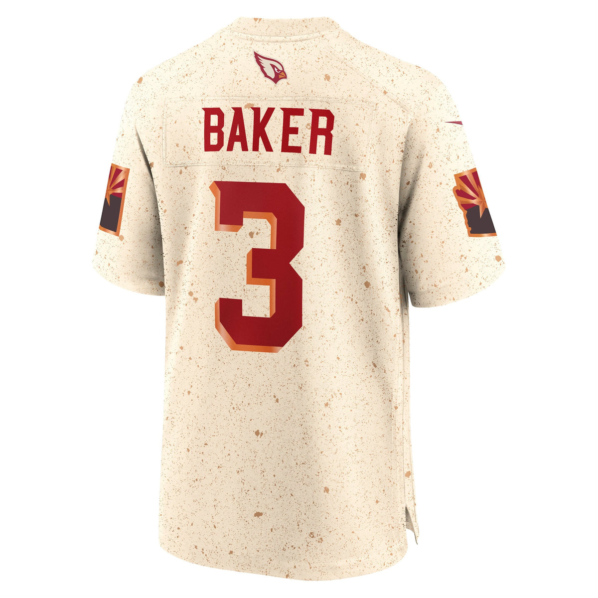 Men's Arizona Cardinals Budda Baker Natural Rivalries Collection Jersey