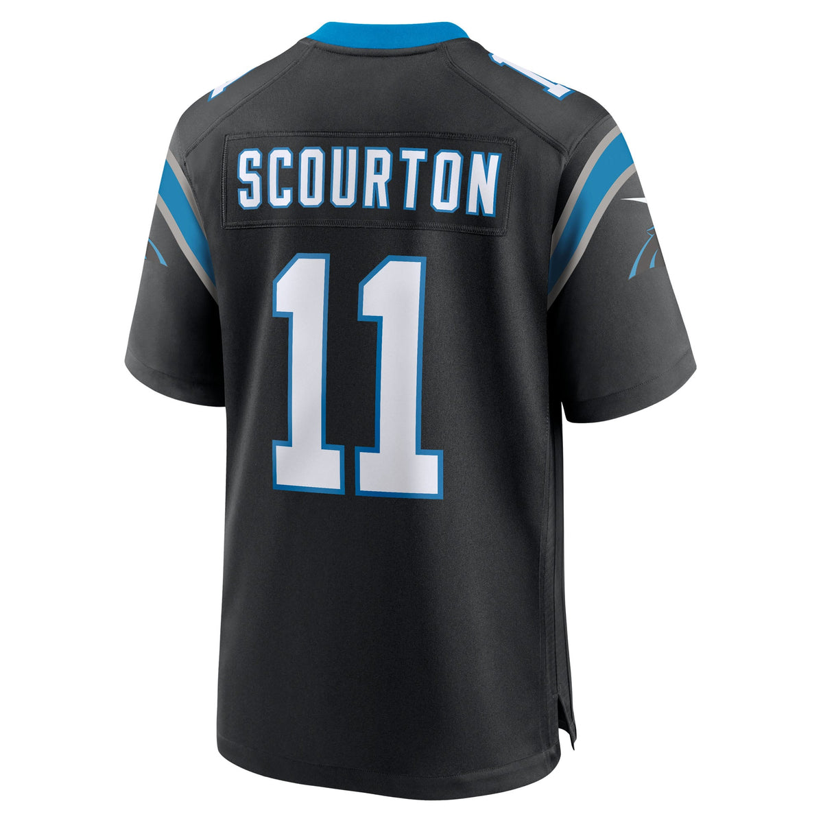 Men's Carolina Panthers Nic Scourton Black Team Jersey