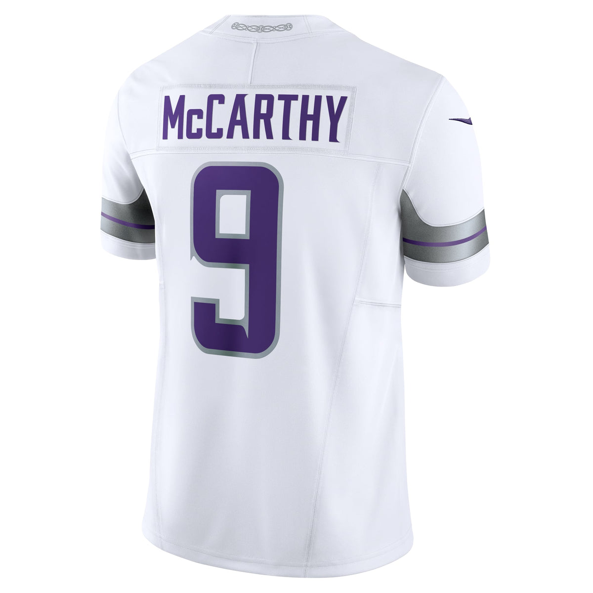 Men's Minnesota Vikings J J McCarthy White Jersey