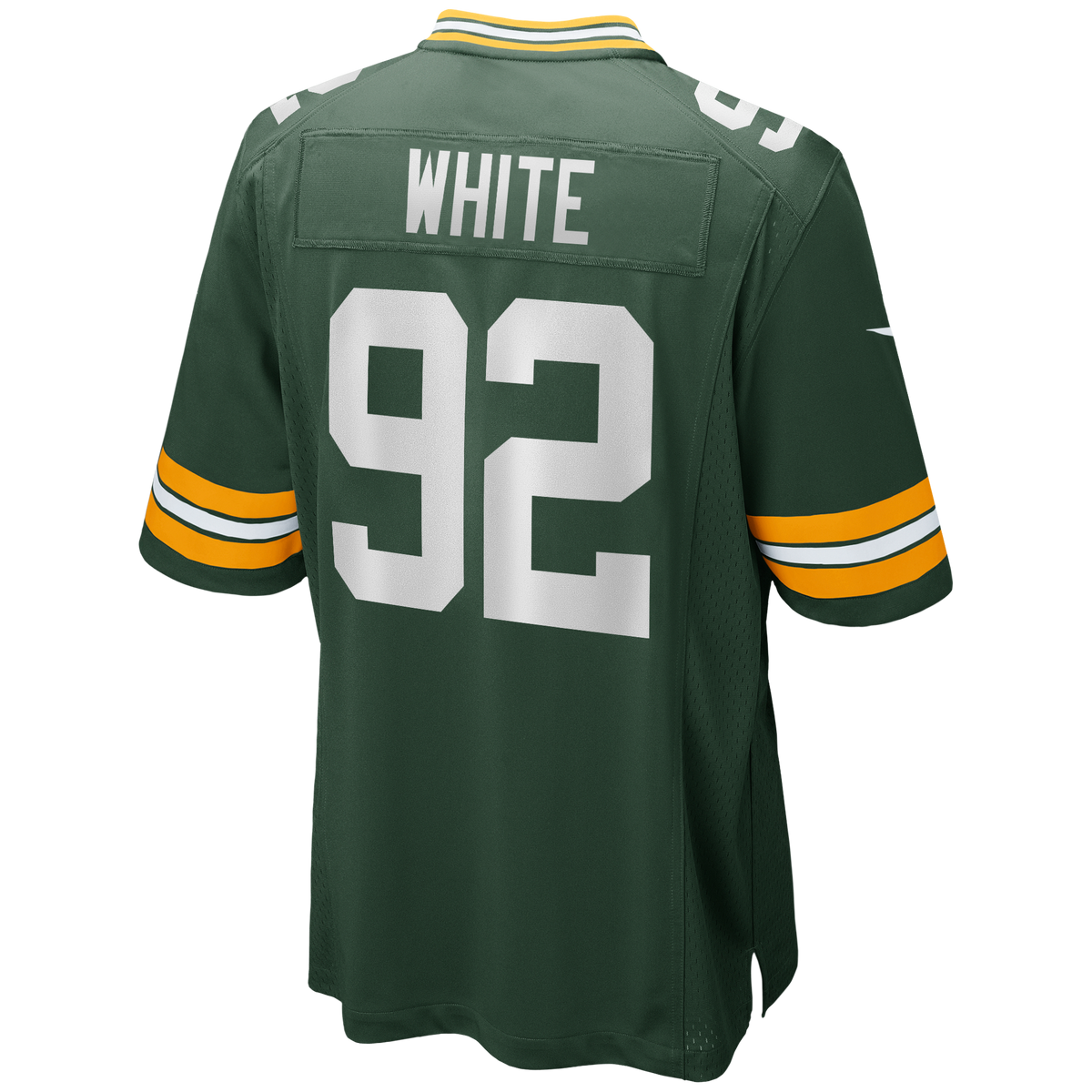 Men's Green Bay Packers Reggie White Green Game Retired Player Jersey