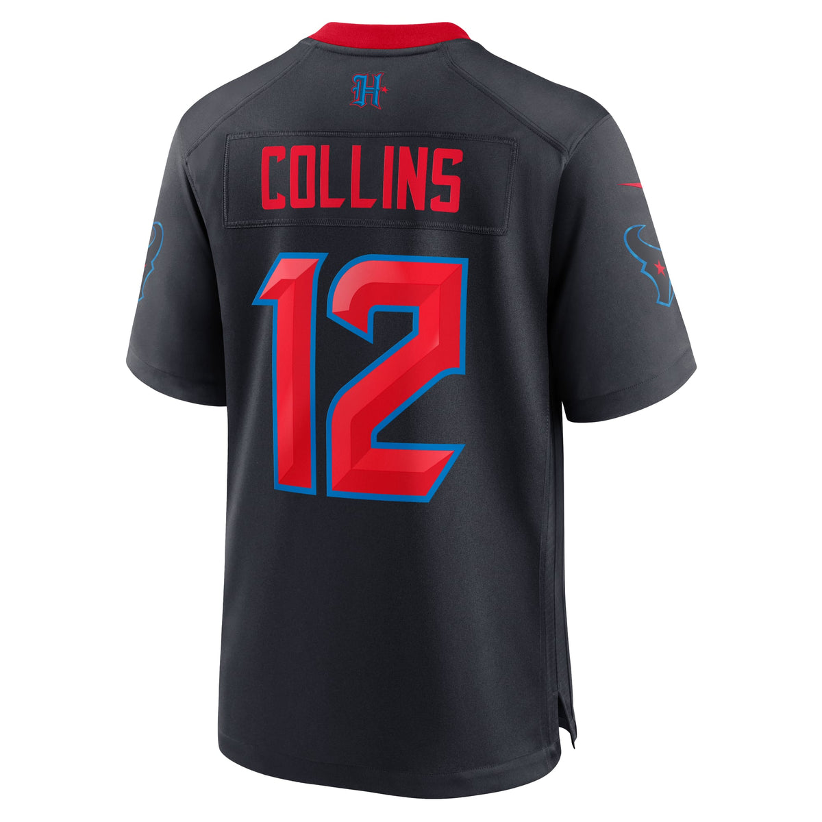 Men's Houston Texans Nico Collins Navy 2nd Alternate Jersey