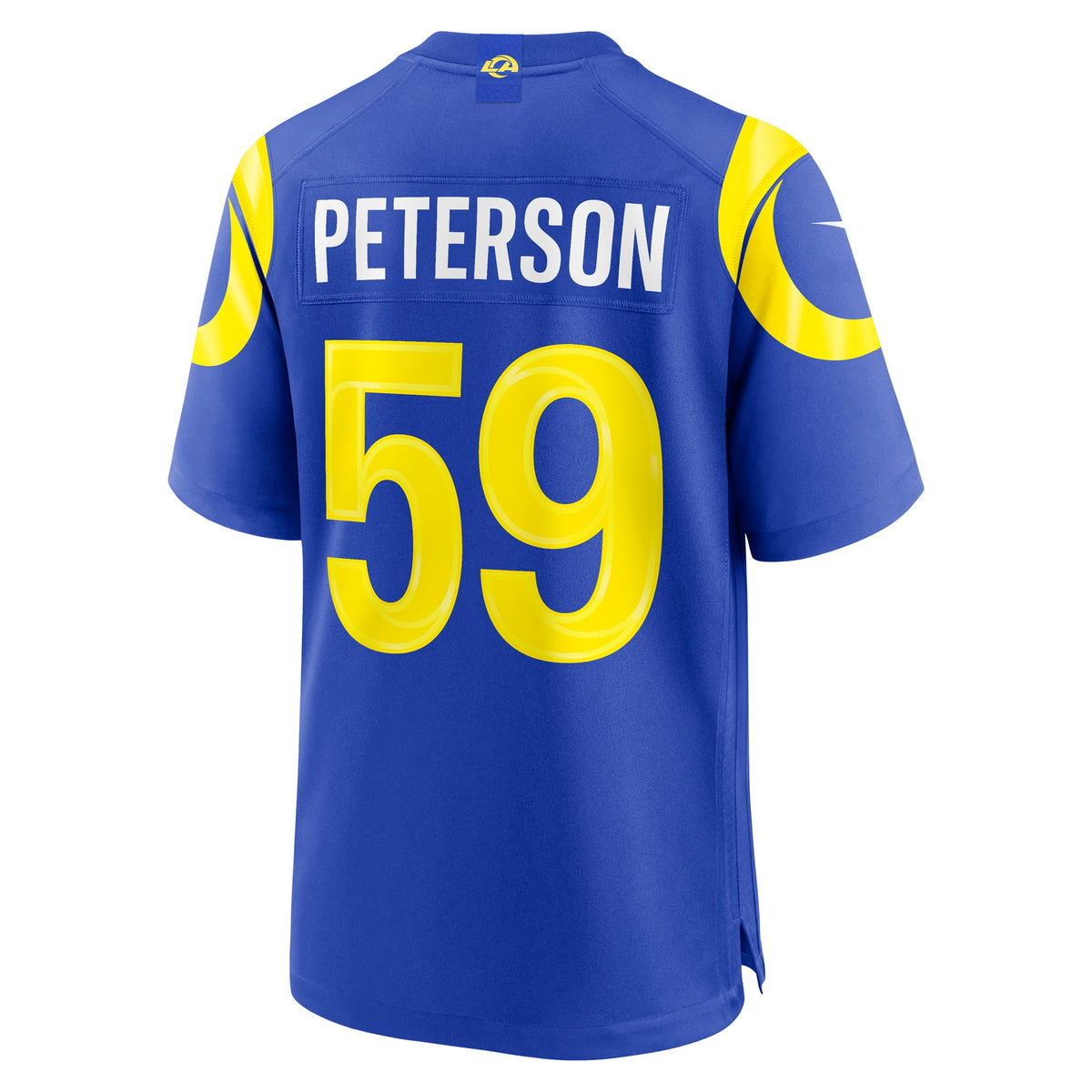 Men's Los Angeles Rams Darryl Peterson Royal Jersey