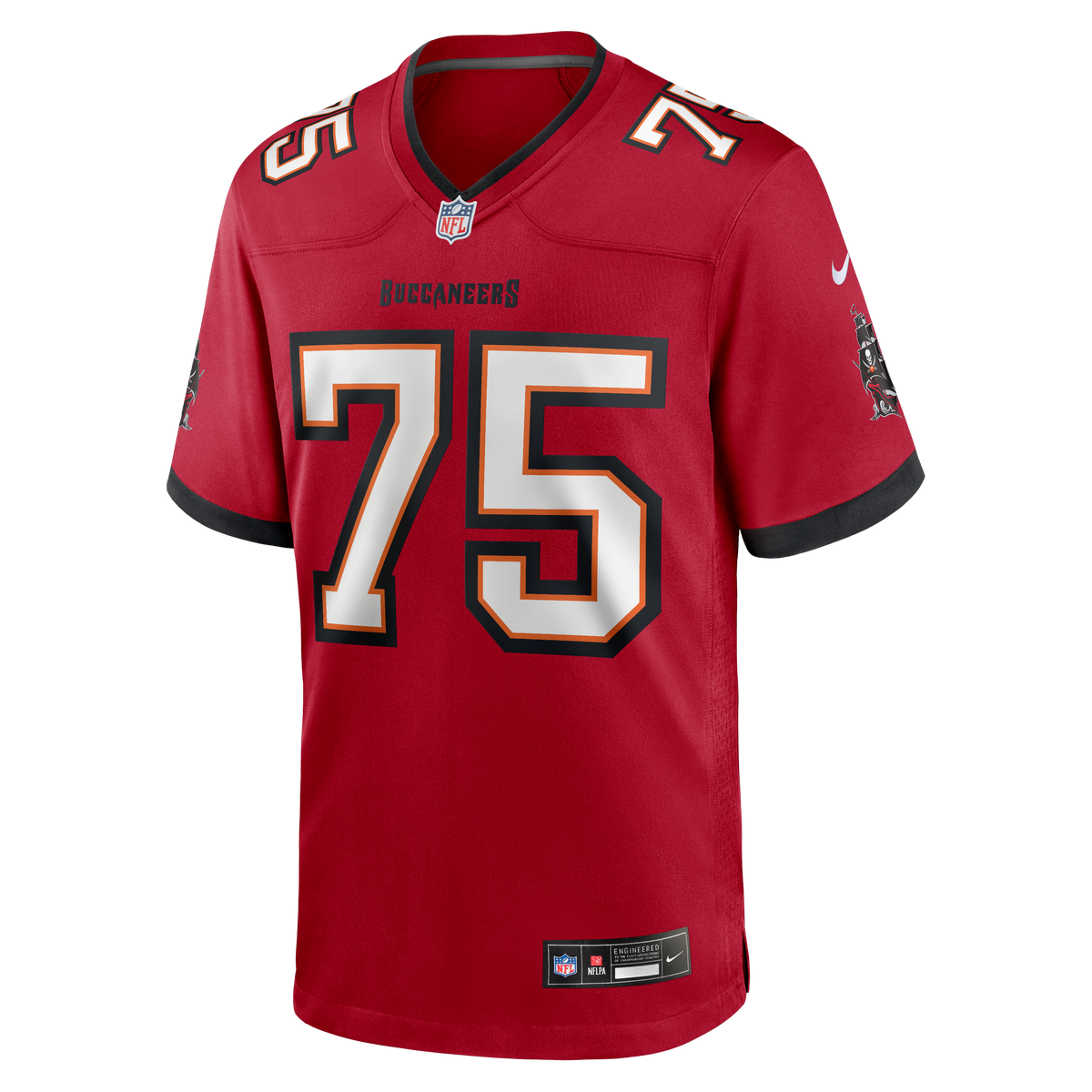 Men's Tampa Bay Buccaneers Billy Schrauth Red Team Jersey