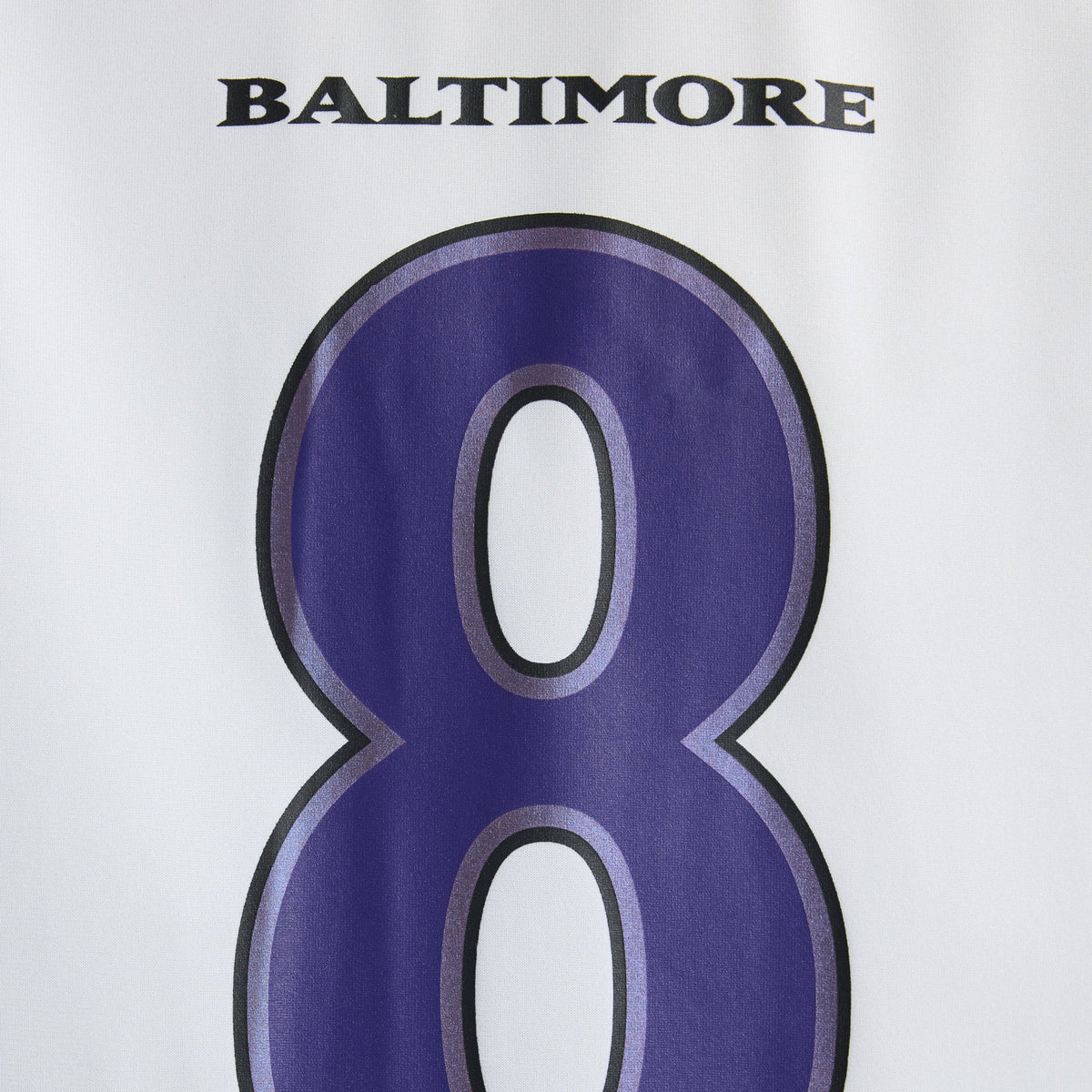 Men's Baltimore Ravens Lamar Jackson White Jersey