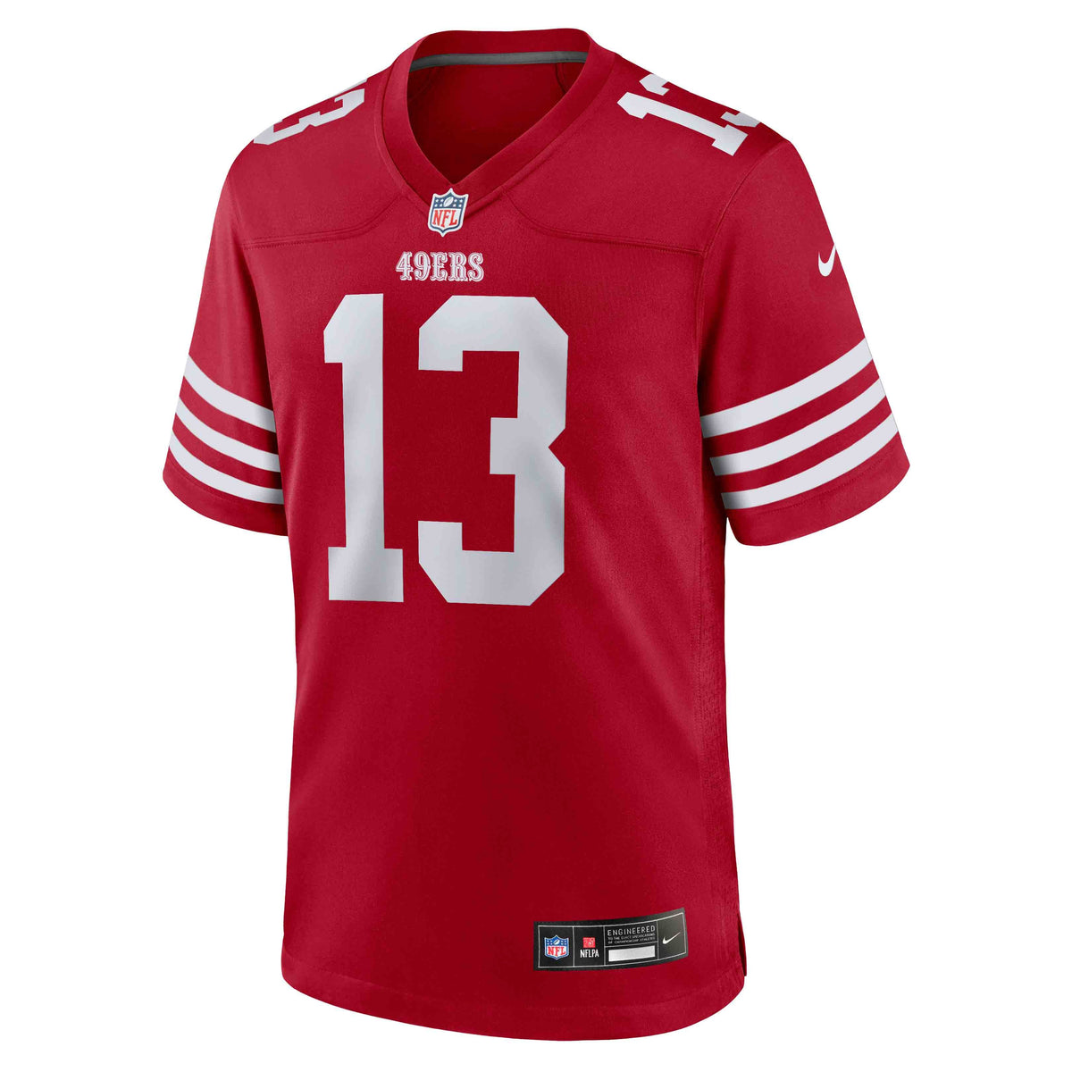 Men's San Francisco 49ers Brock Purdy White Game Player Jersey