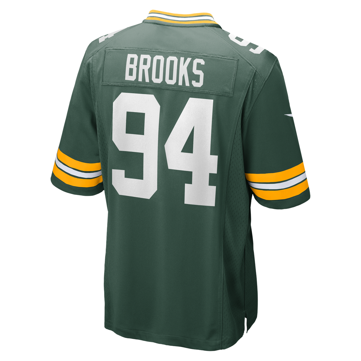 Men's Green Bay Packers Karl Brooks Green Jersey