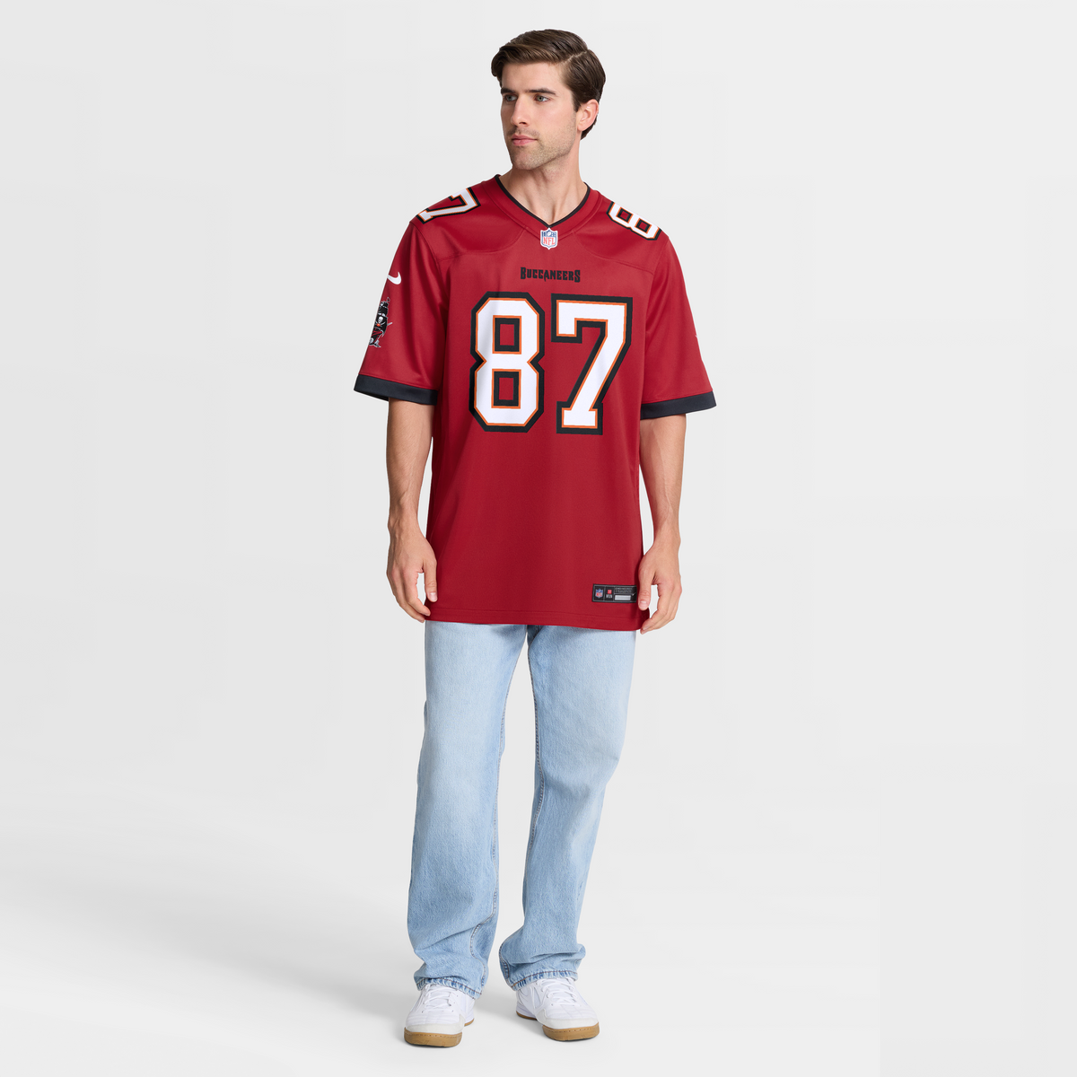 Men's Tampa Bay Buccaneers Payne Durham Red Jersey