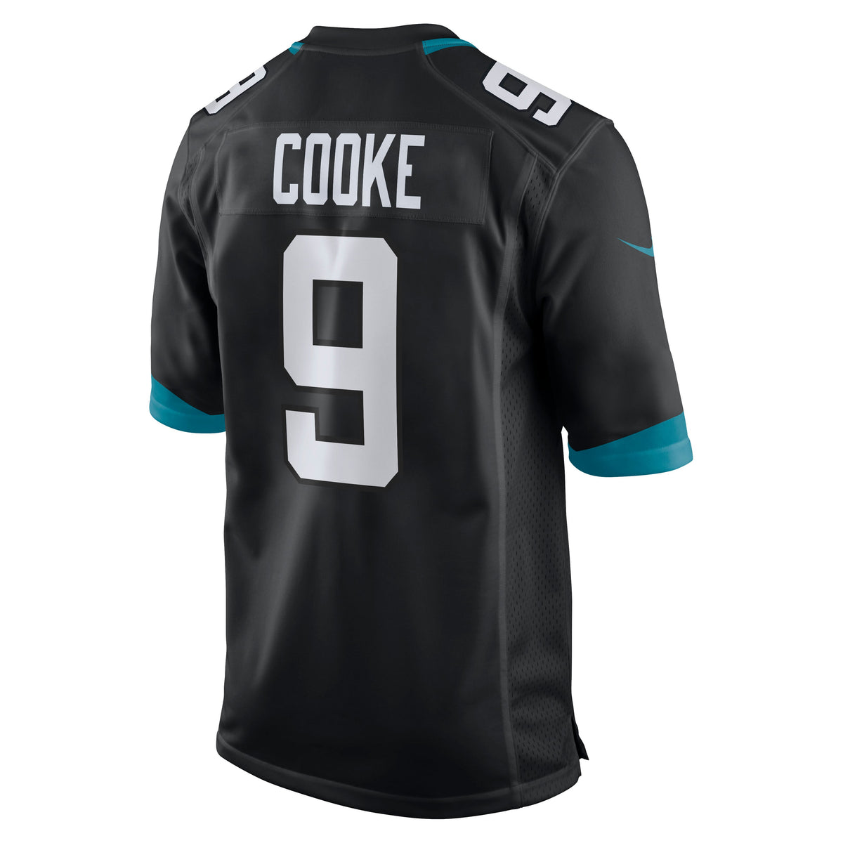Men's Jacksonville Jaguars Logan Cooke Teal Jersey