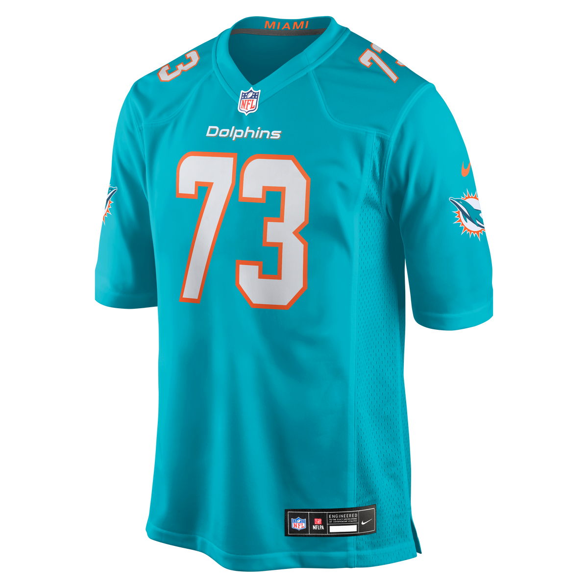 Men's Miami Dolphins Austin Jackson Aqua Jersey