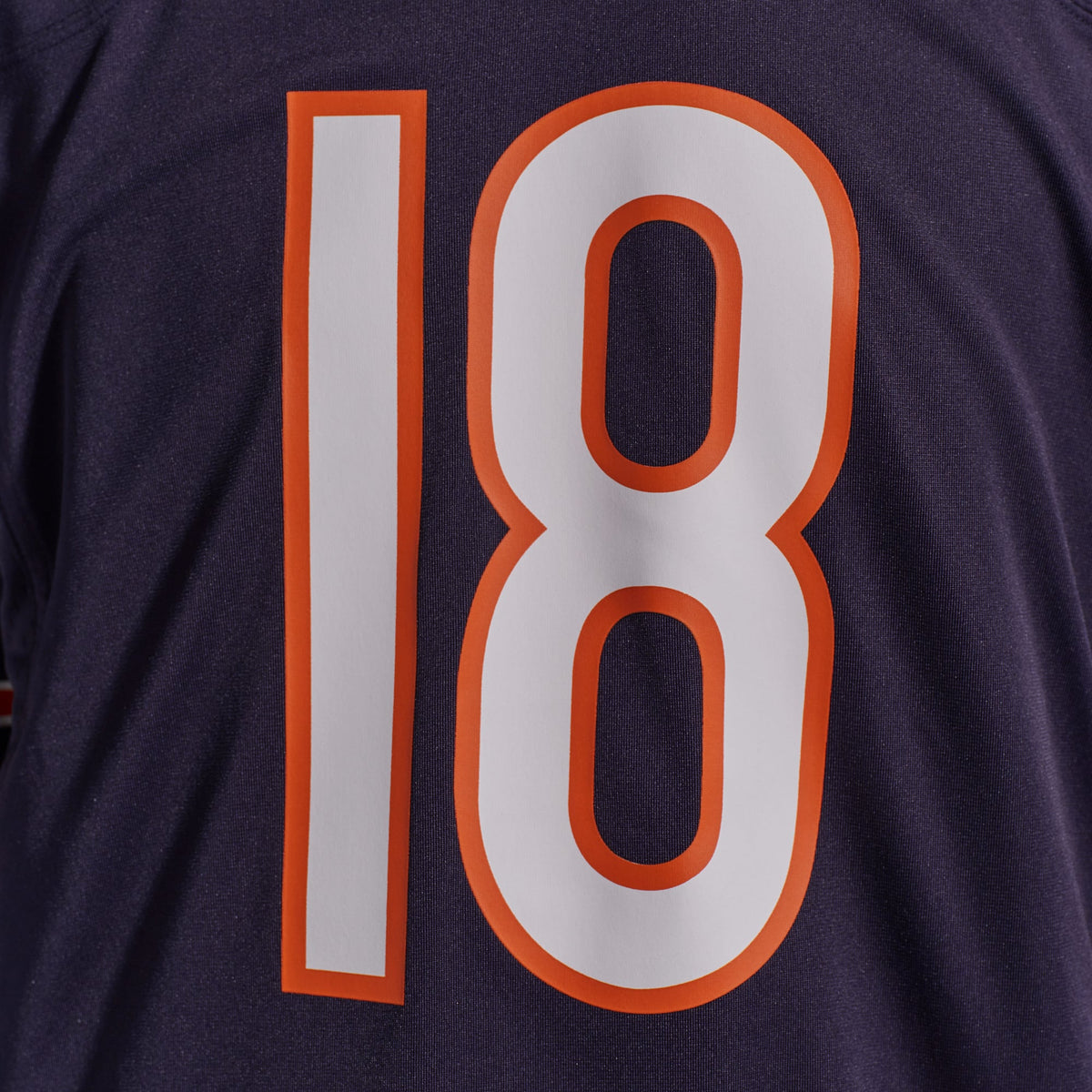 Men's Chicago Bears Caleb Williams Orange Alternate Player Jersey