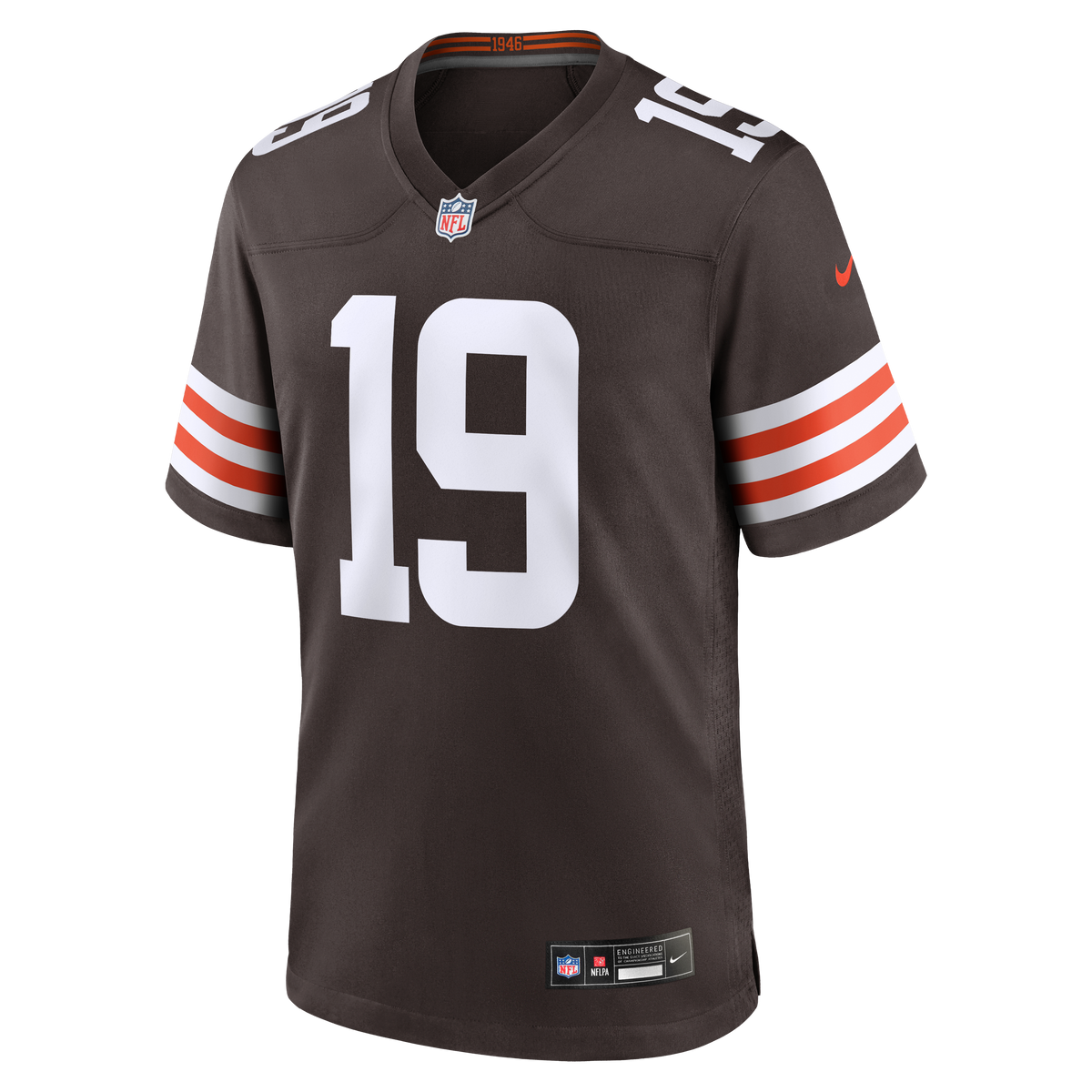 Men's Cleveland Browns Cedric Tillman Brown Jersey