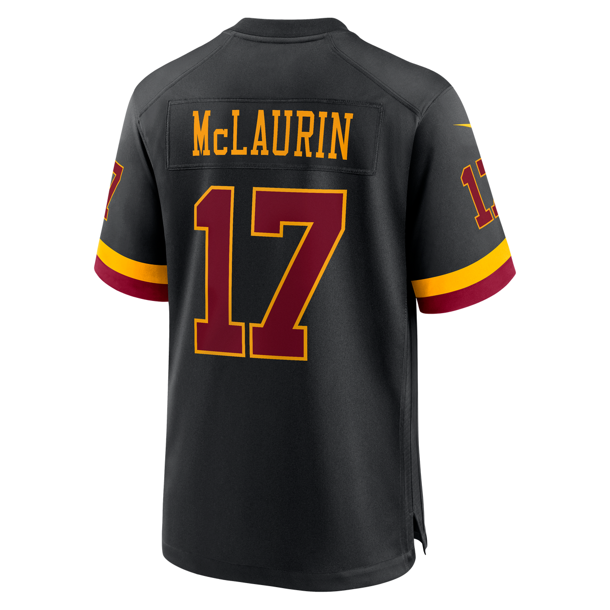 Hail Raiser Men's Washington Commanders Terry McLaurin Black Alternate Jersey