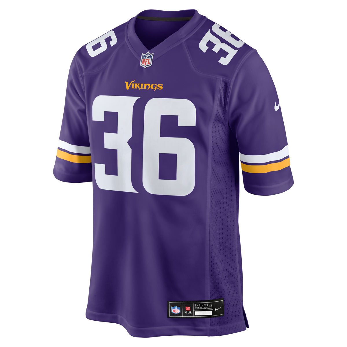 Men's Minnesota Vikings Zavier Scott Purple Team Jersey