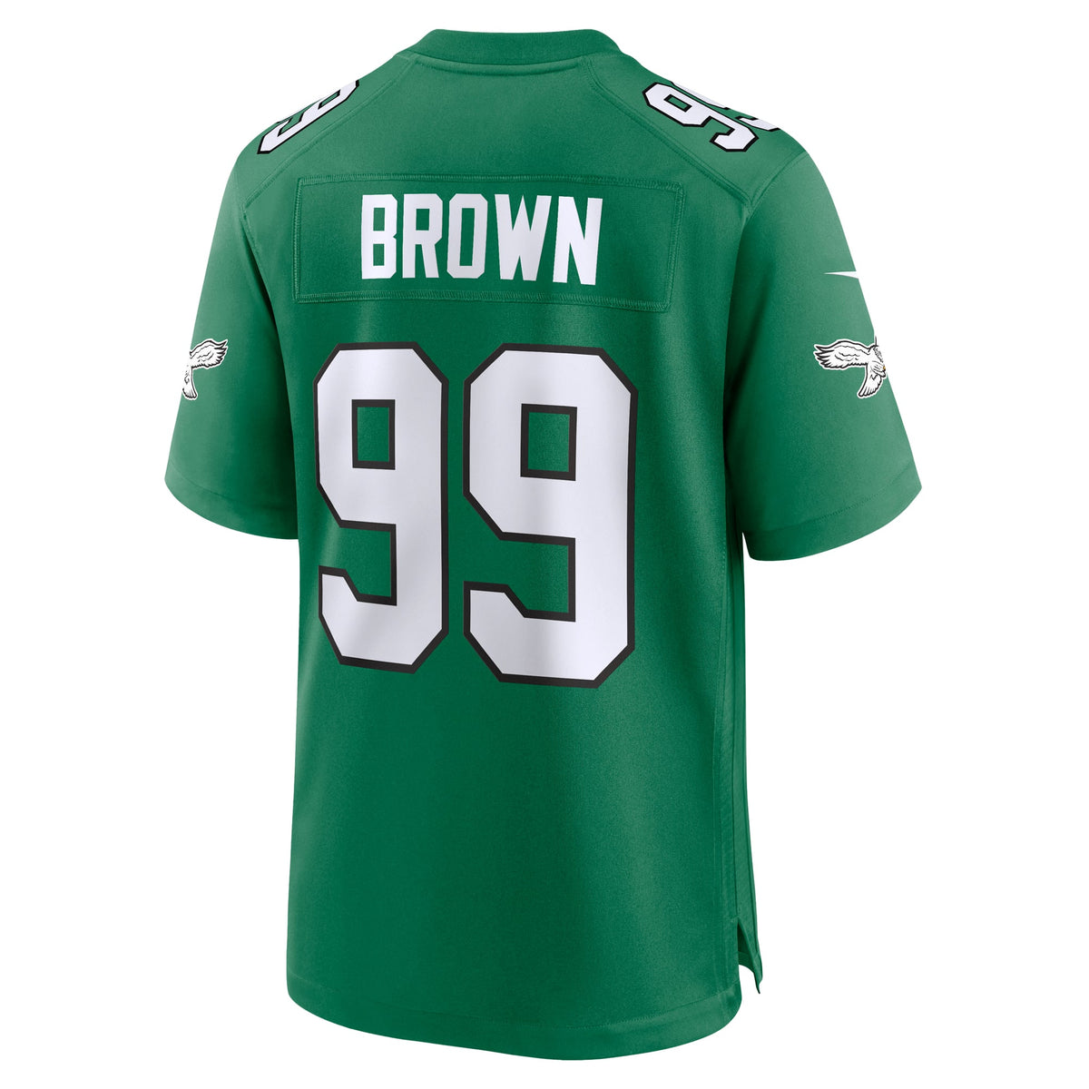 Men's Philadelphia Eagles Jerome Brown Kelly Green Retired Player Alternate Jersey