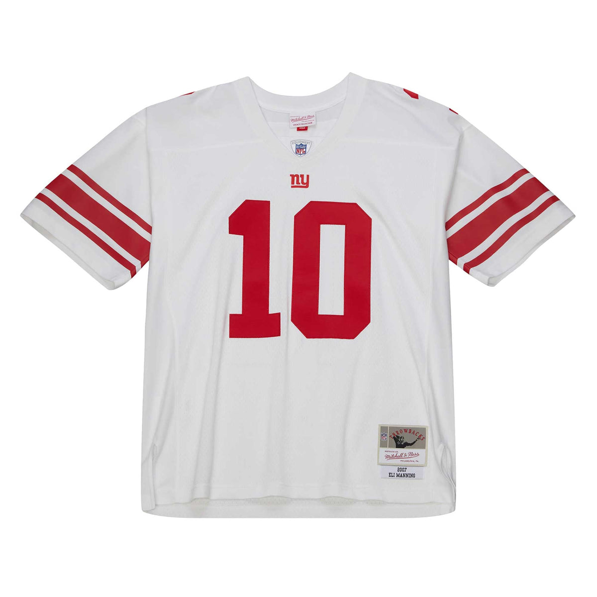 Men's New York Giants Eli Manning White Legacy Replica Jersey