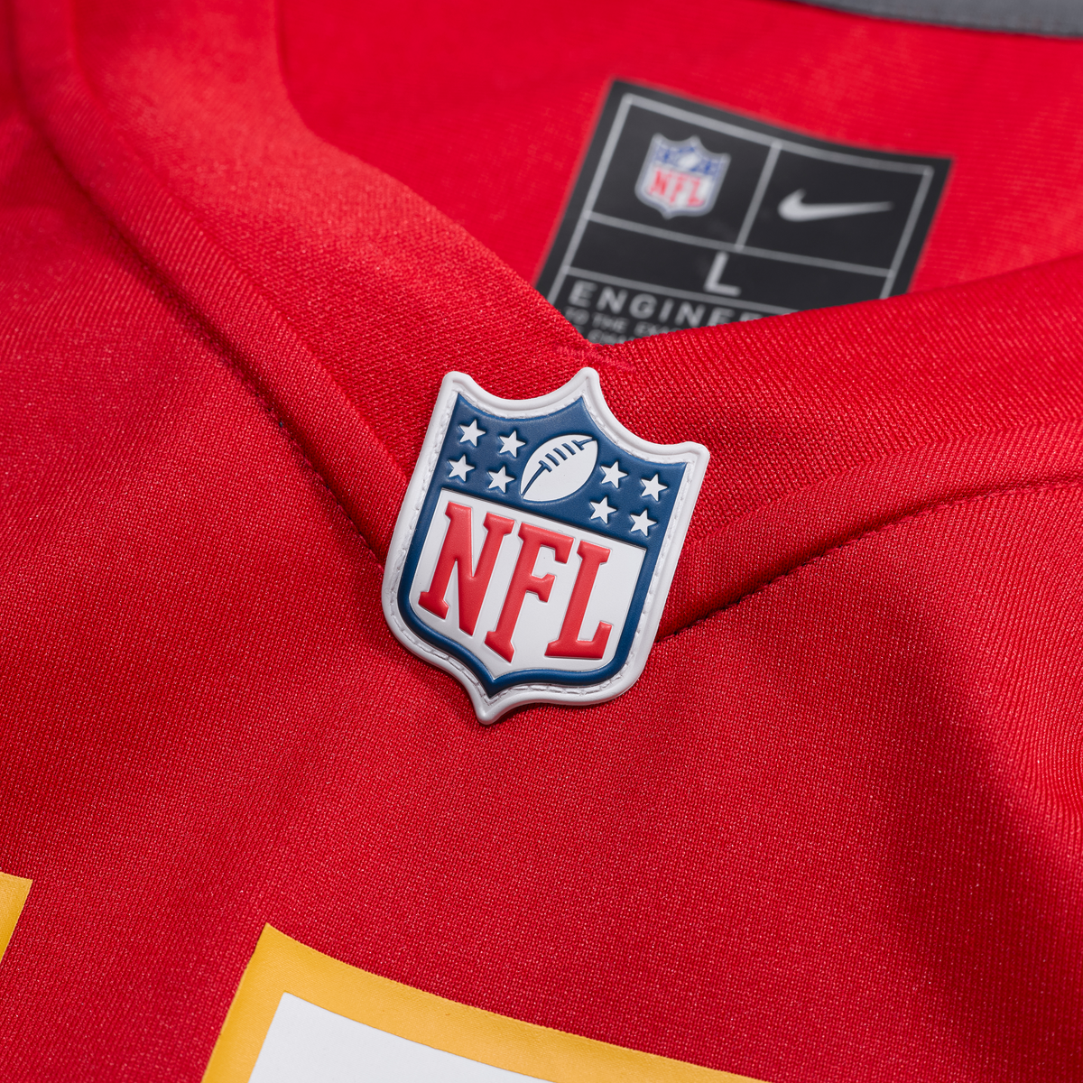 Men's Kansas City Chiefs Jake Briningstool Red Team Jersey
