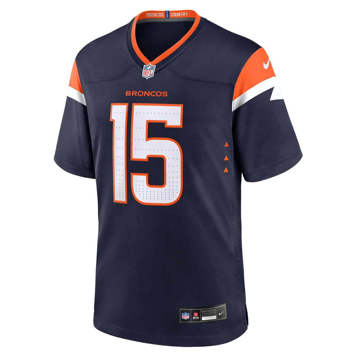 Men's Denver Broncos Nik Bonitto Navy Alternate Jersey