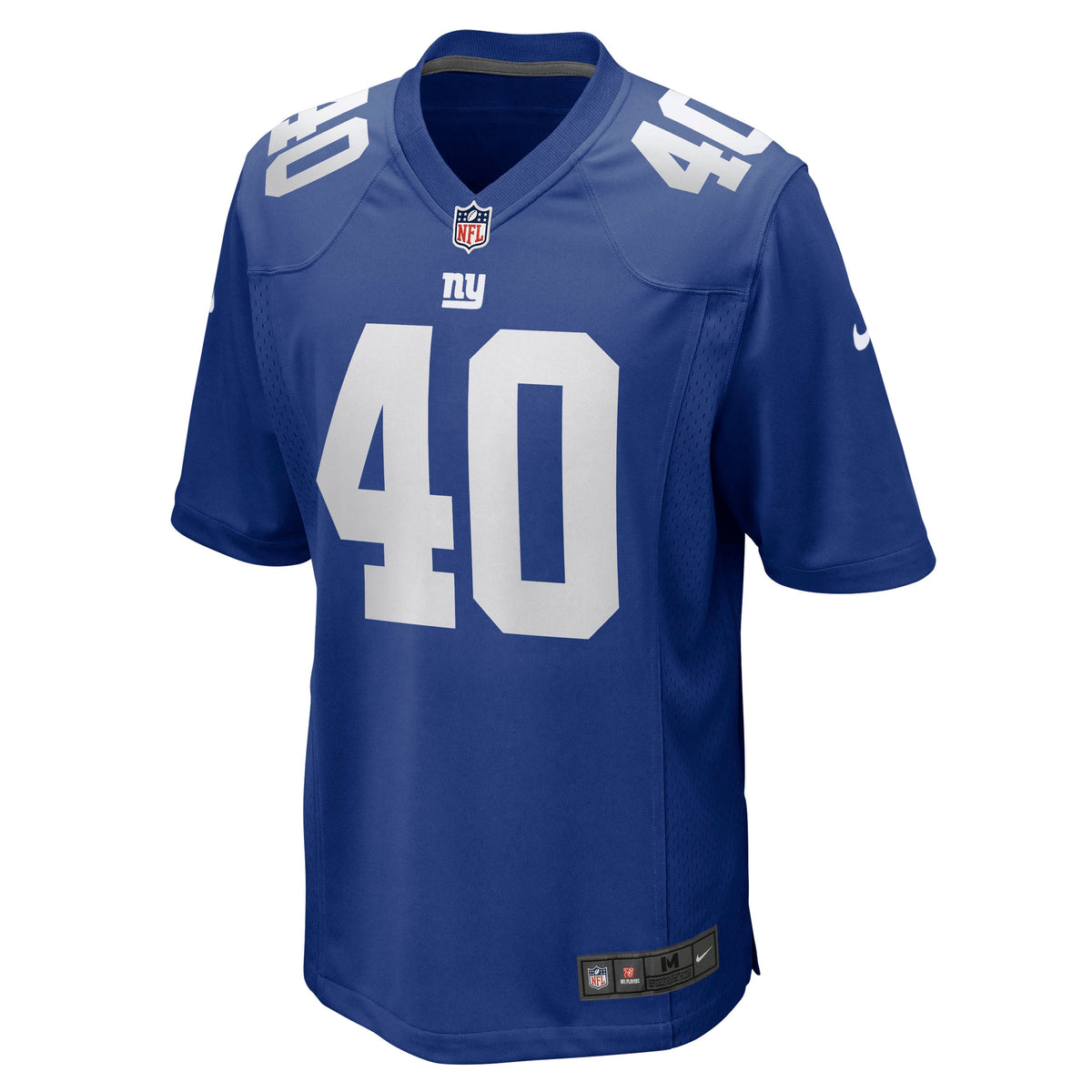 Men's New York Giants Joe Morrison Royal Retired Player Jersey