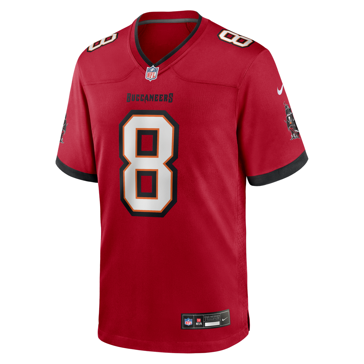 Men's Tampa Bay Buccaneers SirVocea Dennis Red Jersey
