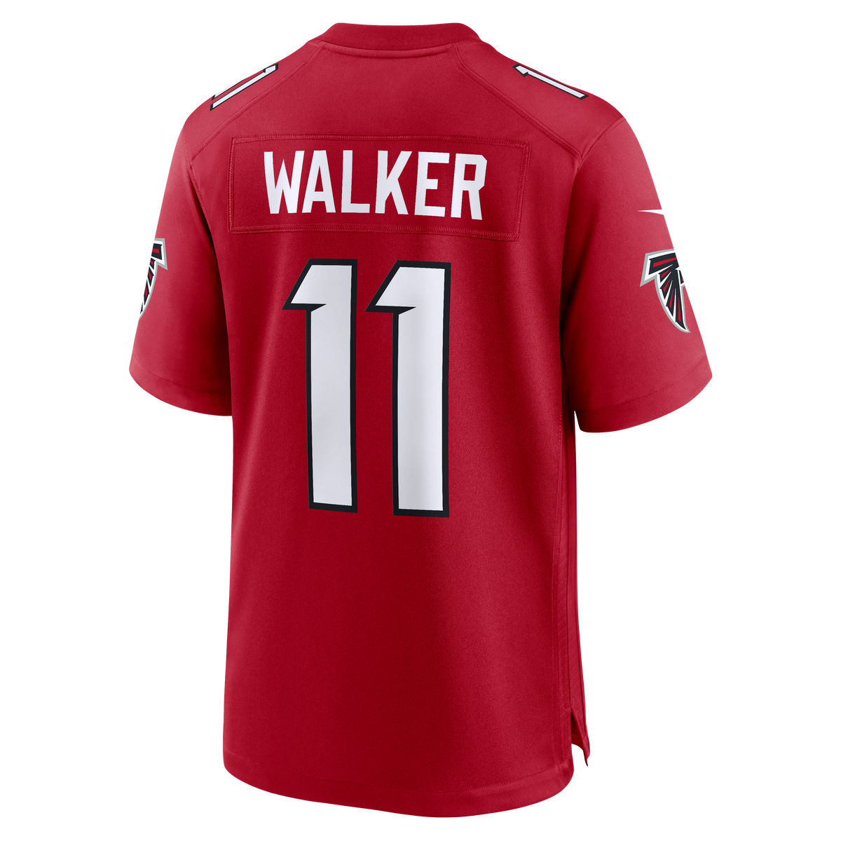 Men's Atlanta Falcons Jalon Walker White Jersey